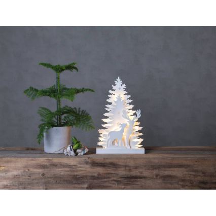 Eglo 410417 - LED vianočná dekorácia FAUNA 10xLED/0,03W/2xAA