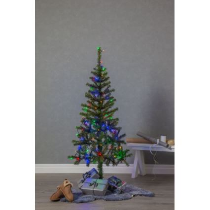 Eglo - Vonkajší LED reťaz 80 LED, 8 m, IP44, viacfarebný