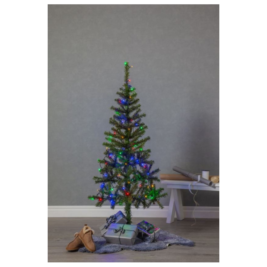 Eglo - Vonkajší LED reťaz 80 LED, 8 m, IP44, viacfarebný