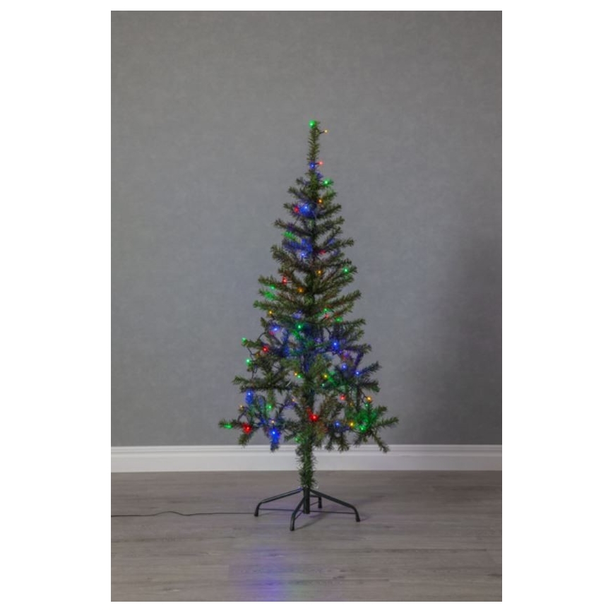 Eglo - Vonkajší LED reťaz 80 LED, 8 m, IP44, viacfarebný