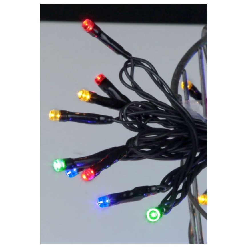 Eglo - LED Vonkajšia vianočná reťaz 80xLED 8m IP44 multicolor