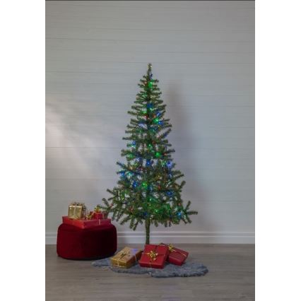 Eglo - LED vonkajší svetelný reťazec 160× LED, 26 m, IP44, viacfarebný