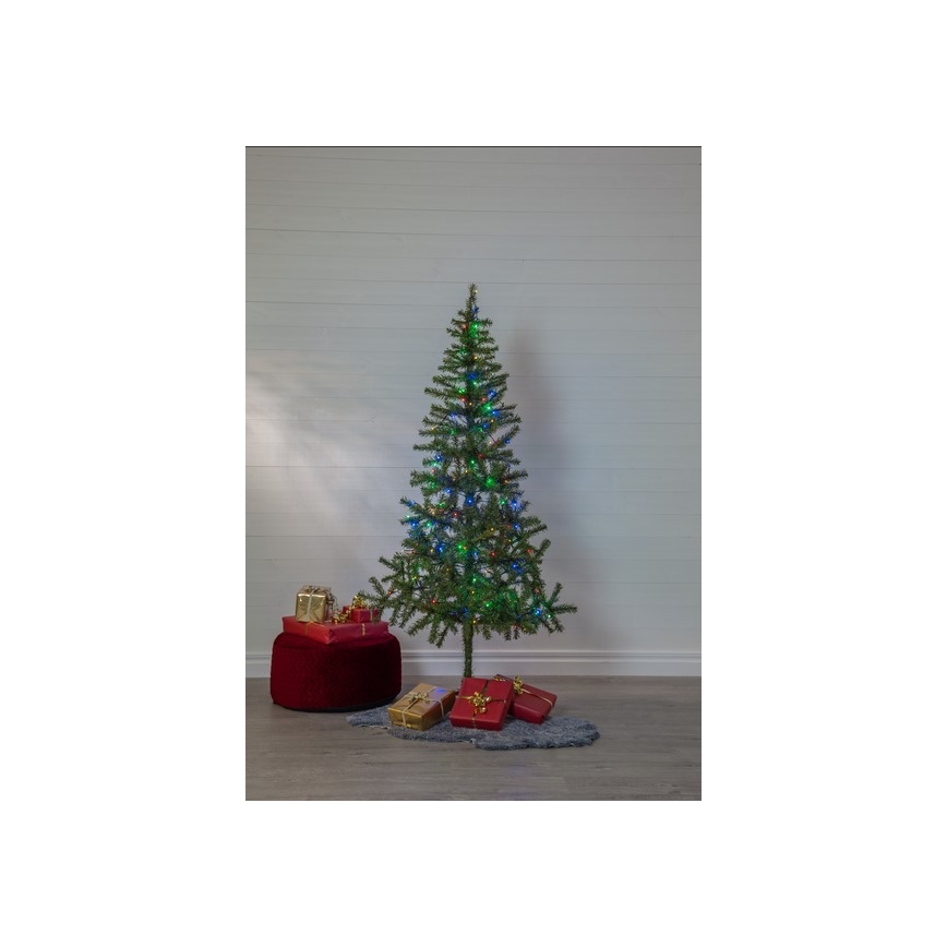 Eglo - LED vonkajší svetelný reťazec 160× LED, 26 m, IP44, viacfarebný