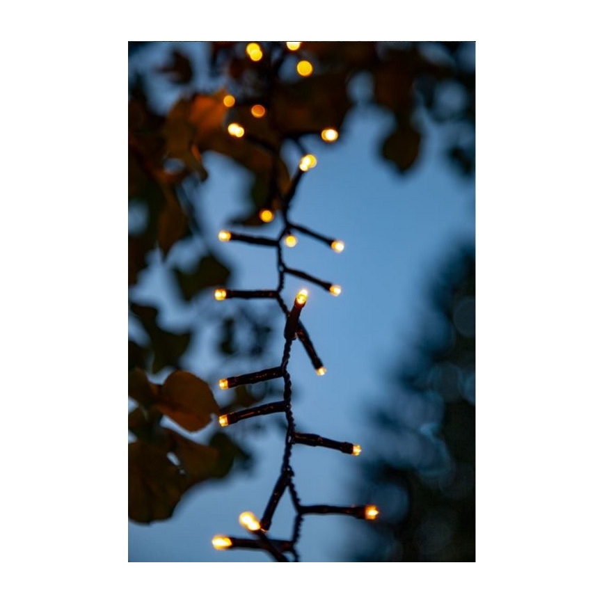 Eglo - Vonkajšia LED reťaz 800xLED 21m IP44 teplá biela