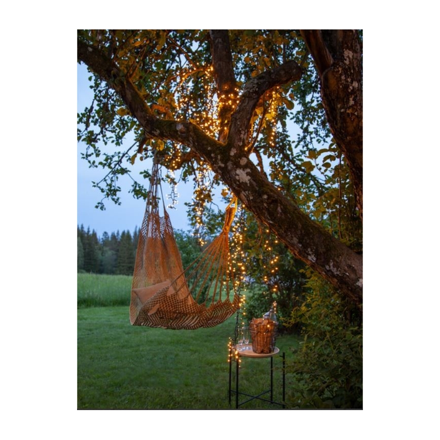 Eglo - Vonkajšia LED reťaz 800xLED 21m IP44 teplá biela