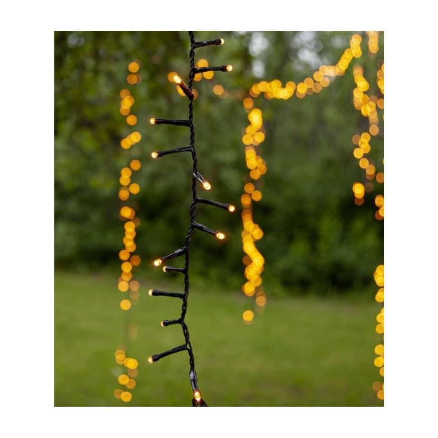 Eglo - Vonkajšia LED reťaz 800xLED 21m IP44 teplá biela