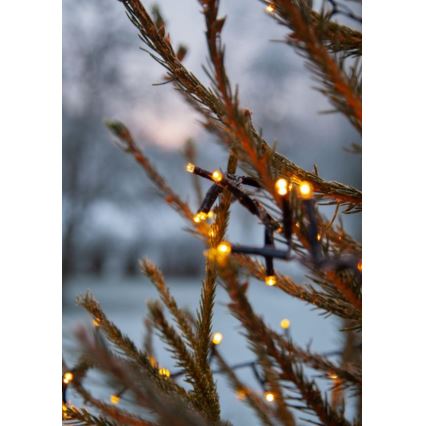 Eglo - LED vonkajší reťaz 1200xLED 29m IP44 teplá biela