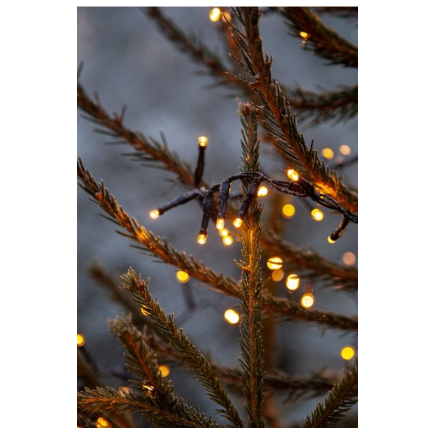 Eglo - LED vonkajší reťaz 1200xLED 29m IP44 teplá biela