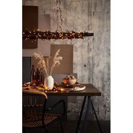 Eglo - LED vonkajší reťaz 1200xLED 29m IP44 teplá biela