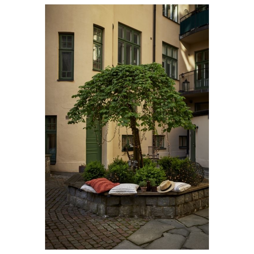 Eglo - LED vonkajší reťaz 1200xLED 29m IP44 teplá biela