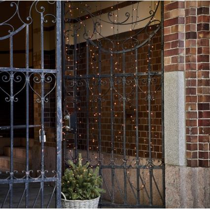 Eglo - LED vonkajšia vianočná reťaz 80xLED 10,5m IP44 teplá biela