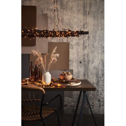 Eglo - LED vonkajšia vianočná reťaz 80xLED 10,5m IP44 teplá biela