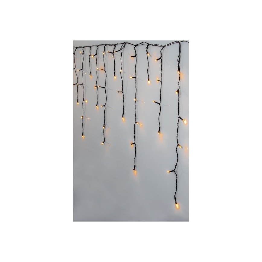 Eglo - LED vonkajší vianočný reťazec 240xLED 6,4m teplá biela IP44