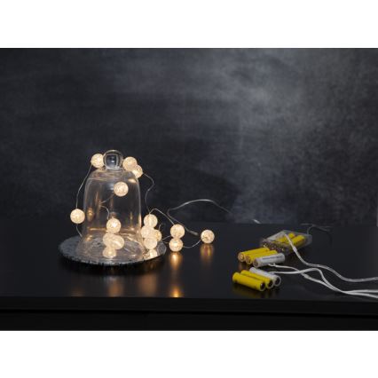 Eglo - LED reťaz 15xLED/3xAA 1,4 m
