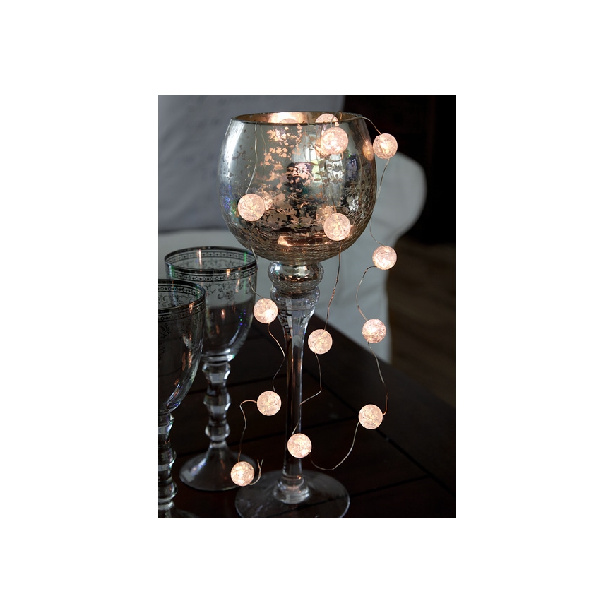 Eglo - LED reťaz 15xLED/3xAA 1,4 m