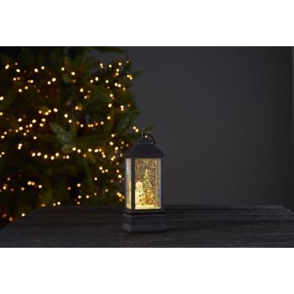 Eglo - LED vianočná dekorácia LED/0,064W/3xAAA čierna