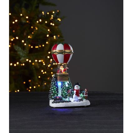 Eglo - LED Vianočná dekorácia 6xLED/0,03W/3xAAA