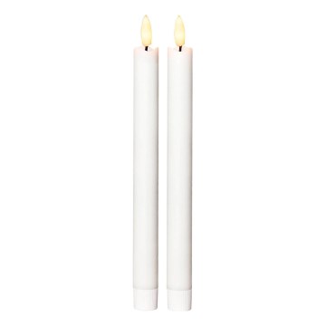 Eglo 411505 - SADA 2x LED Sviečka FLAMME LED/1xAAA biela