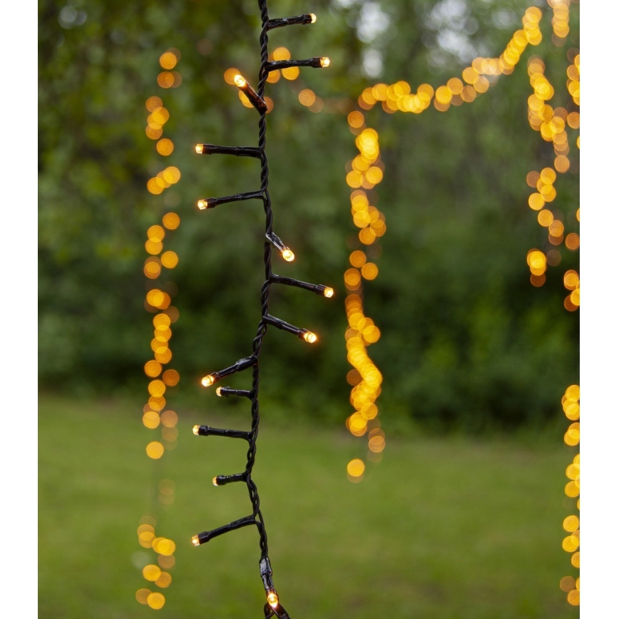 Eglo - LED vonkajší svetelný reťazec 1200xLED 29m IP44 teplá biela