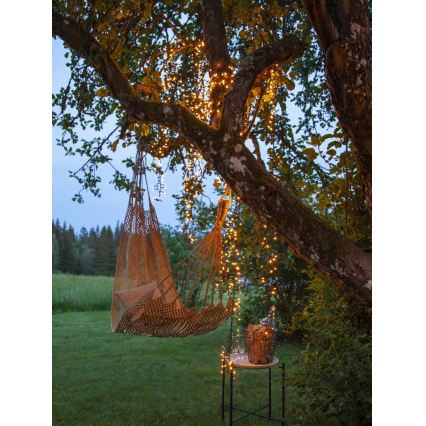 Eglo - LED vonkajší svetelný reťazec 1200xLED 29m IP44 teplá biela