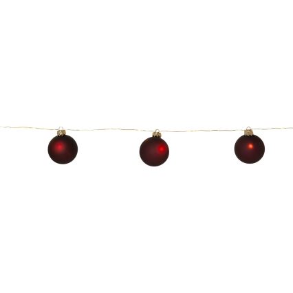 Eglo 411559 - Dekoračná reťaz BLISS 22xLED/3xAA 1,6m teplá biela