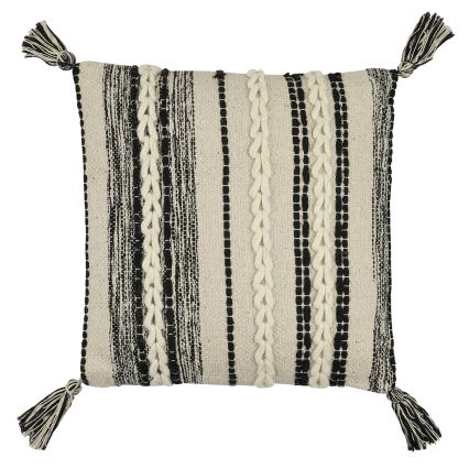 Eglo 420055 - Dekoratívny vankúš CHEVERY 45x45 cm krémová/čierna