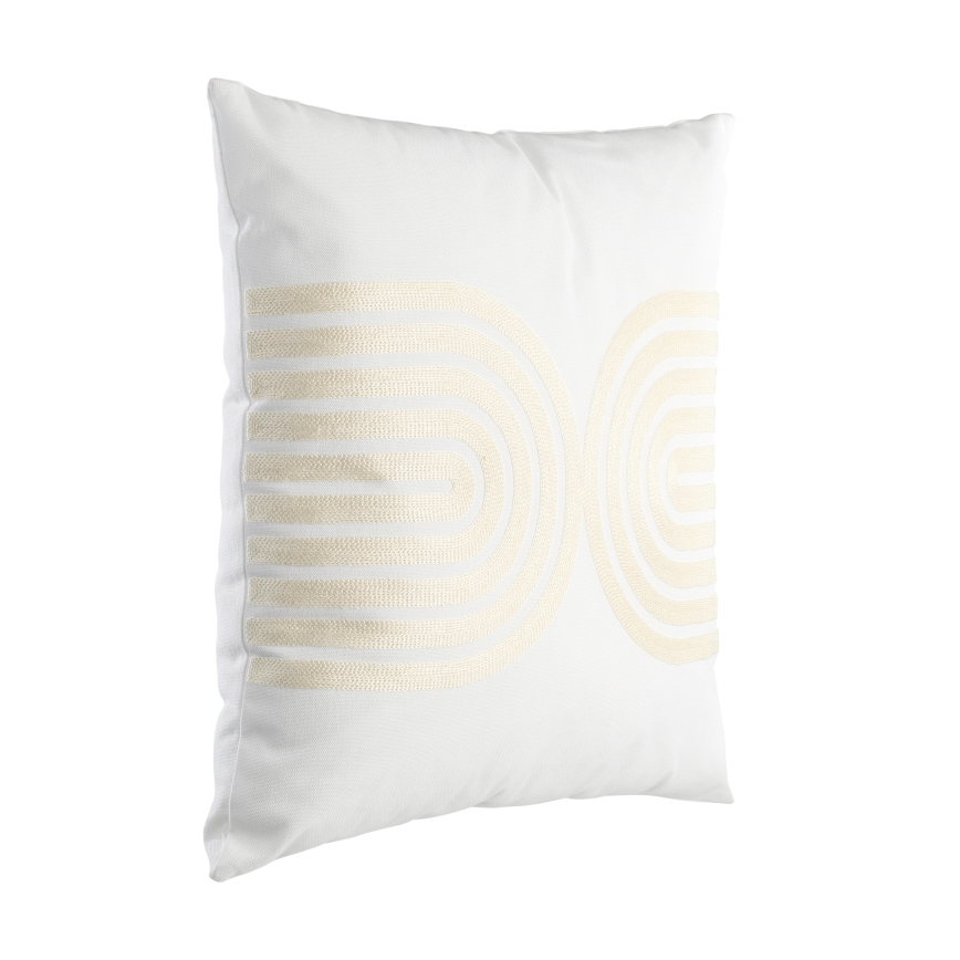 Eglo 420238 - Dekoratívny vankúš BERHALA 45x45 cm biela/béžová