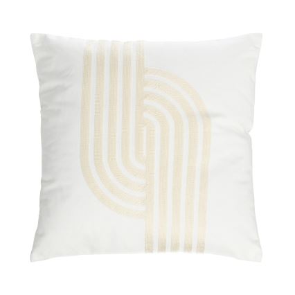 Eglo 420241 - Dekoratívny vankúš BERHALA 45 x 45 cm biela/béžová