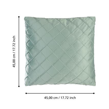 Eglo 420252 - Dekoračný vankúš SHOURA 45x45 cm zelený