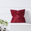 Eglo 420265 - Dekoratívny vankúš SHOURA 45x45 cm červený