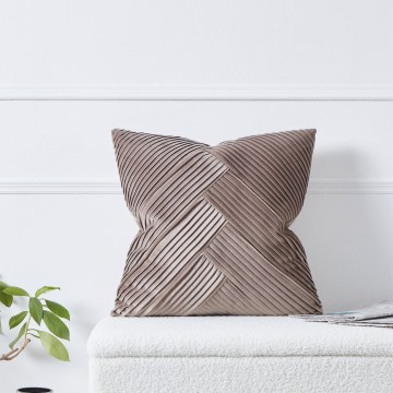 Eglo 420266 - Dekoratívny vankúš SHOURA 45 x 45 cm hnedý