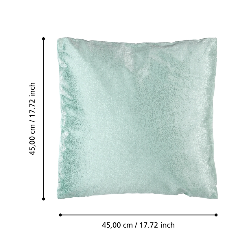 Eglo 420285 - Mentolový dekoračný vankúš SINGU 45x45 cm
