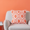 Eglo 420295 - Dekoratívny vankúš CHEVERY 45x45 cm oranžový