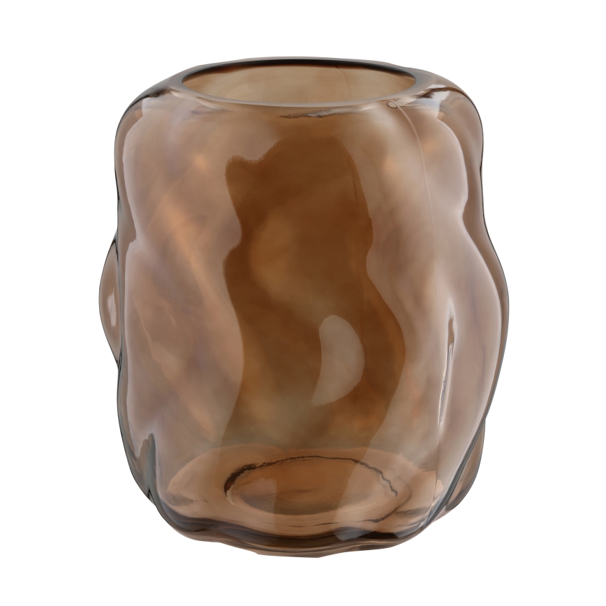 Eglo 421238 - Sklenená váza MAROSAVA 23x20 cm hnedá/dymová