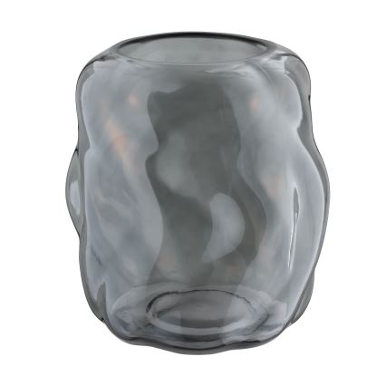 Eglo 421239 - Sklenená váza MAROSAVA 23x20 cm čierna/dymová