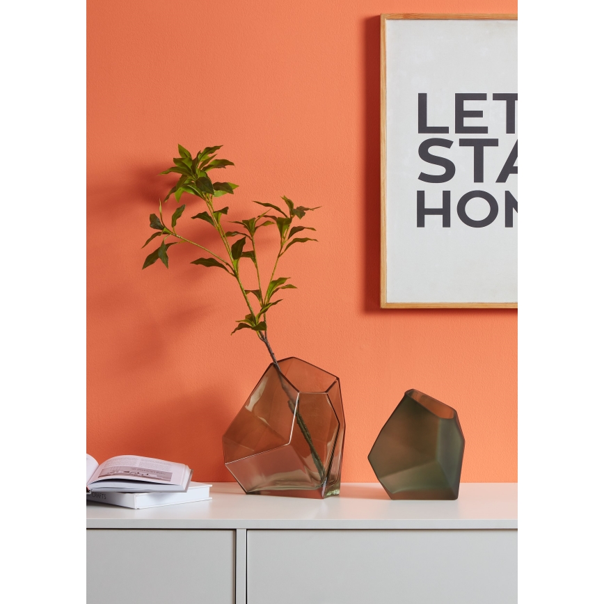 Eglo 421348 - Sklenená váza CLONONY 23,5x15x21,5 cm zelená