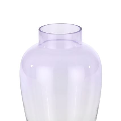 Eglo 421356 - Sklenená váza KENYASI 27x15,5 cm fialová
