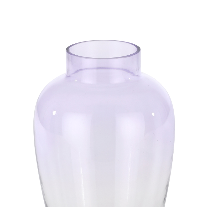 Eglo 421356 - Sklenená váza KENYASI 27x15,5 cm fialová
