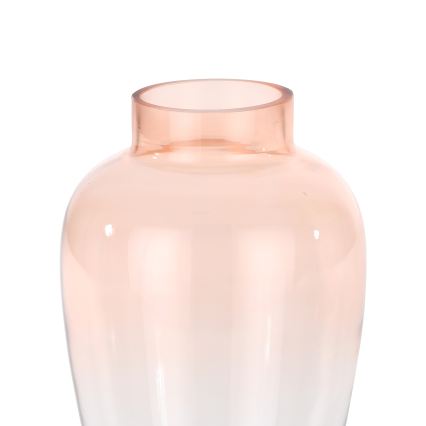 Eglo 421357 - Sklenená váza KENYASI 27x15,5 cm ružová