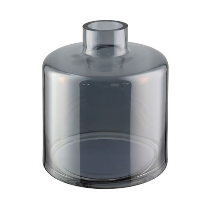 Eglo 421385 - Sklenená váza NABAS 24,5x21 cm čierna/dymová