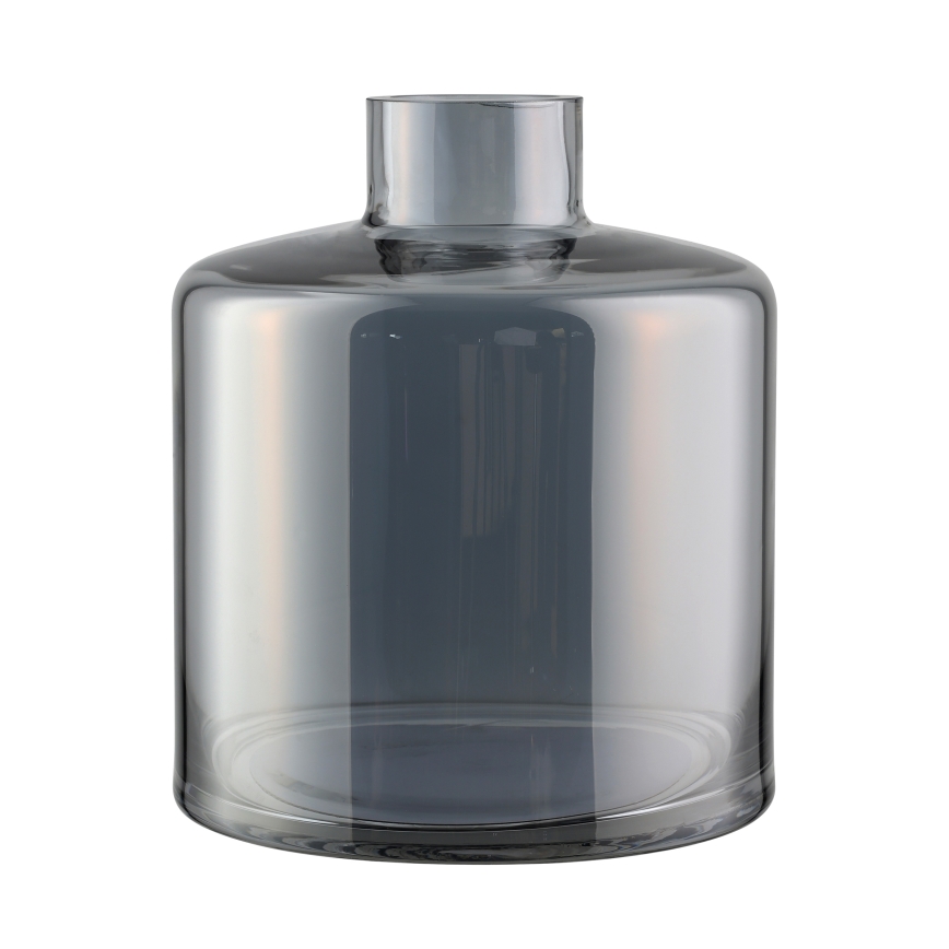 Eglo 421385 - Sklenená váza NABAS 24,5x21 cm čierna/dymová