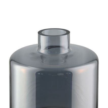 Eglo 421385 - Sklenená váza NABAS 24,5x21 cm čierna/dymová