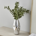 Eglo 421682 - Sklenená váza XIPORAI 28,5x14,5 cm lesklý chróm