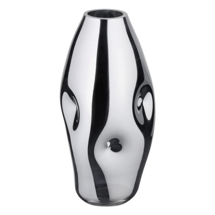 Eglo 421682 - Sklenená váza XIPORAI 28,5x14,5 cm lesklý chróm