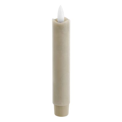 Eglo - SADA 2x LED Sviečka LED/1xAAA 15 cm béžová