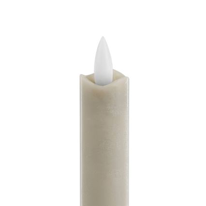 Eglo - SADA 2x LED Sviečka LED/1xAAA 15 cm béžová