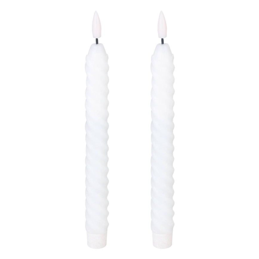 Eglo - SADA 2x LED Sviečka LED/1xAAA 25 cm biela