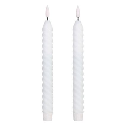 Eglo - SADA 2x LED Sviečka LED/1xAAA 25 cm biela