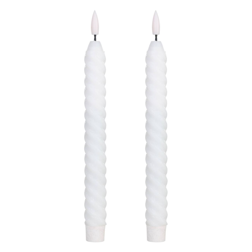 Eglo - SADA 2x LED Sviečka LED/1xAAA 25 cm biela