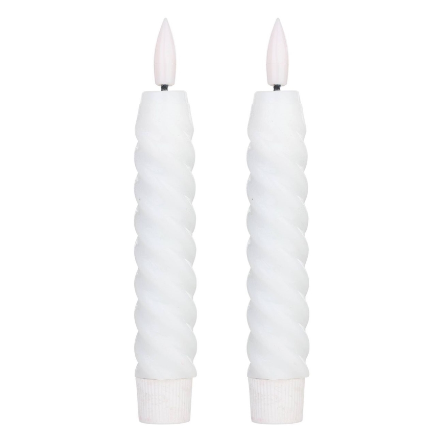 Eglo - SADA 2x LED Sviečka LED/1xAAA 15 cm biela